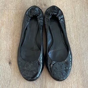 Tory Burch patent leather flats